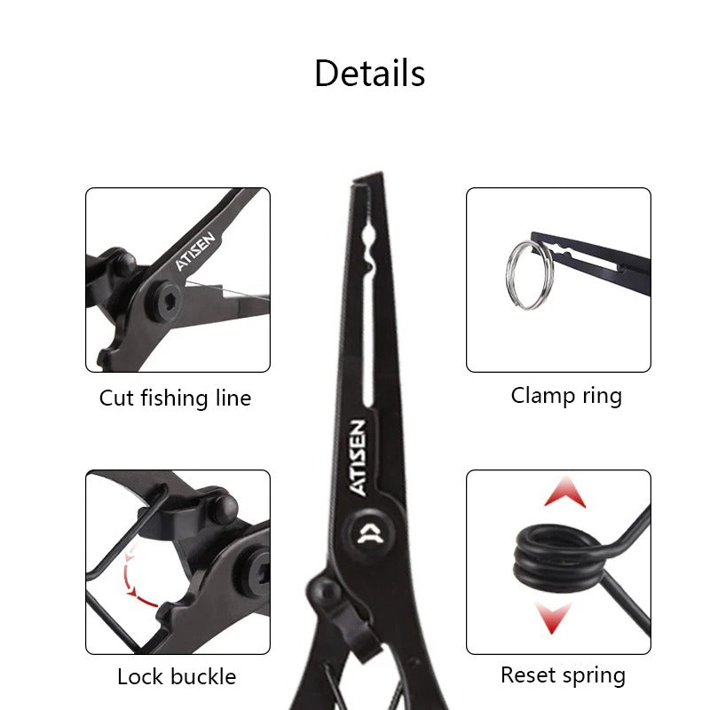 Fishing Pliers + Small Fish Grips